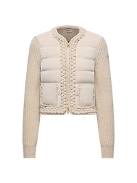 Down-Filled Cardigan