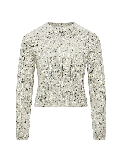 Crew Neck Sweater Wool Blend