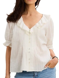The Lou Maternity Nursing Friendly Blouse