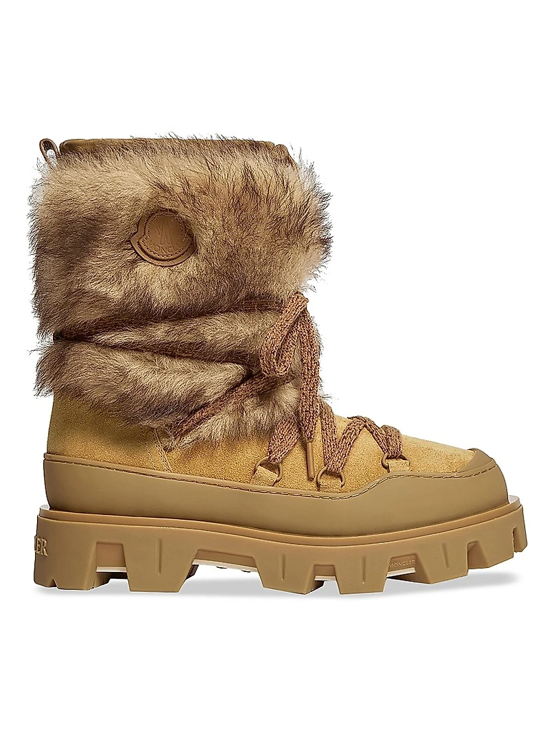 Peak Après Boots Suede and Shearling