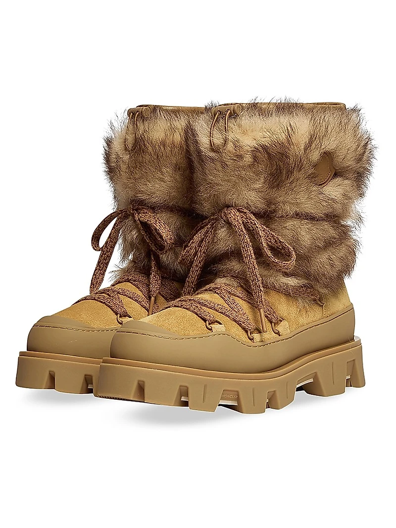 Peak Après Boots Suede and Shearling