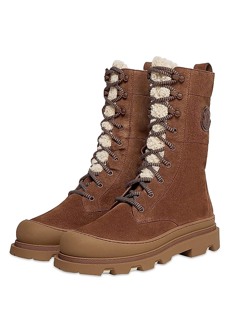 Vera High Boots Suede and Shearling