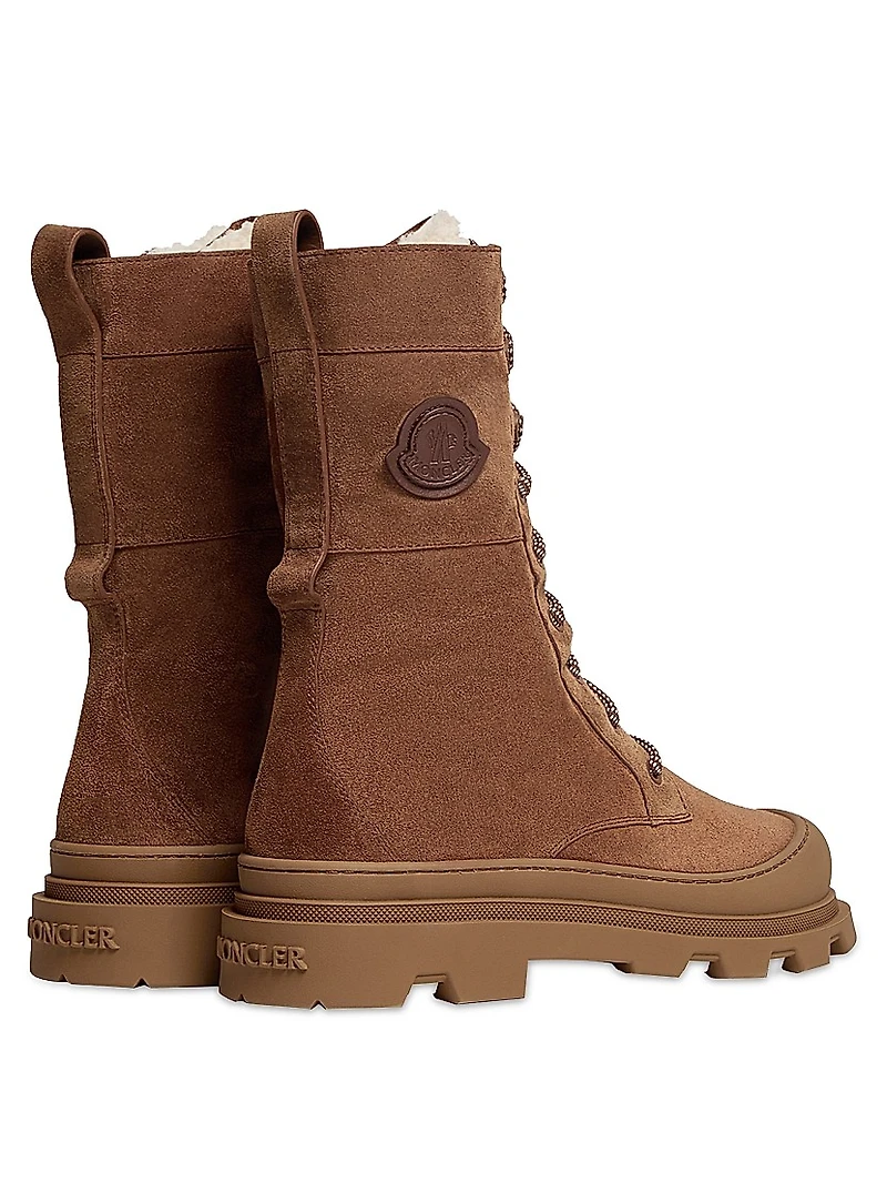 Vera High Boots Suede and Shearling