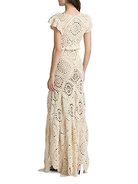 Annalisa Crochet Maxi Dress