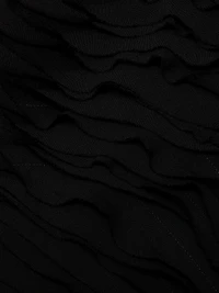 Augustina Textured-Pleat Maxi Dress