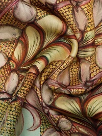 Anna Zemankova Ornament Printed Silk Blouse