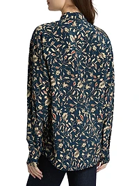 Soren Printed Silk Shirt