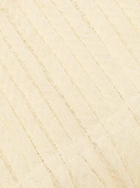 Karlyn Pleated Wool Top