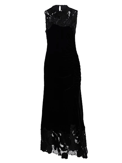 Rosaria Embroidered Midi-Dress