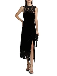 Rosaria Embroidered Midi-Dress