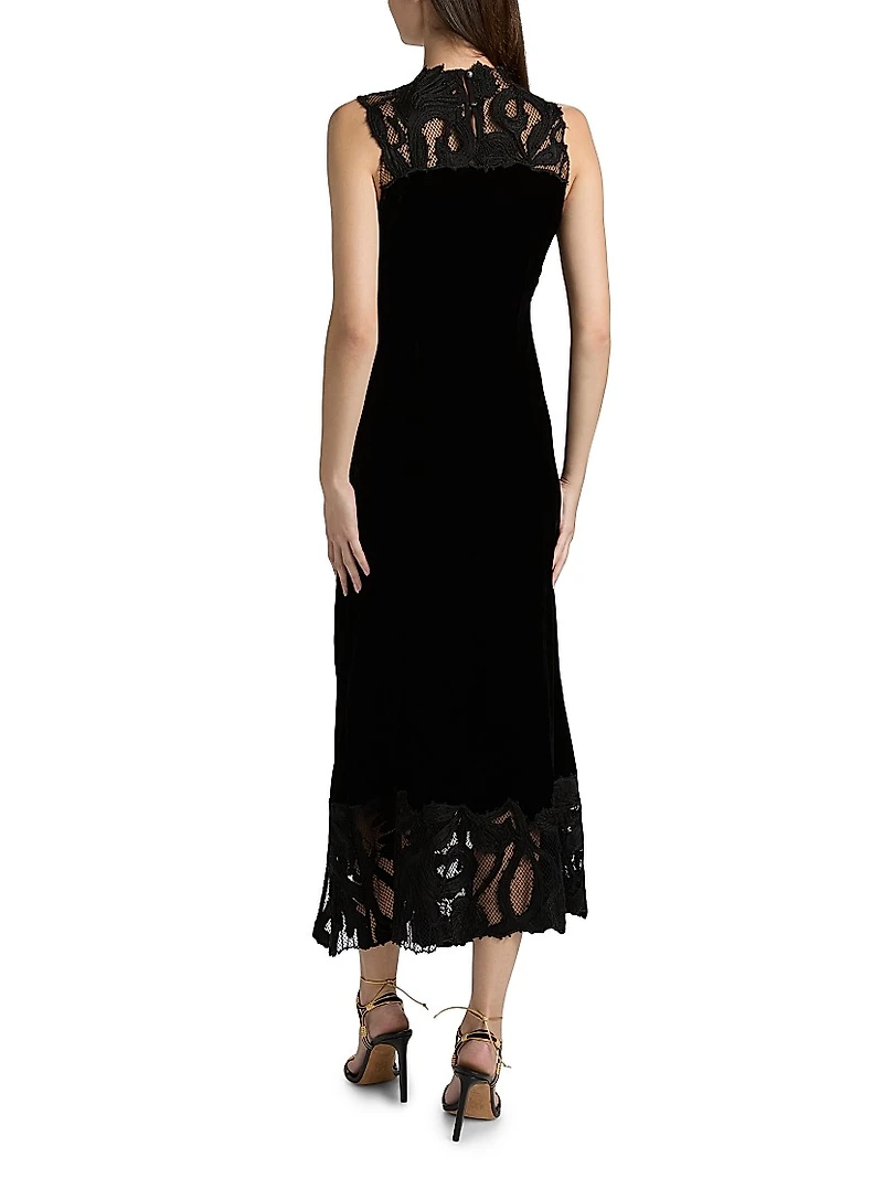 Rosaria Embroidered Midi-Dress