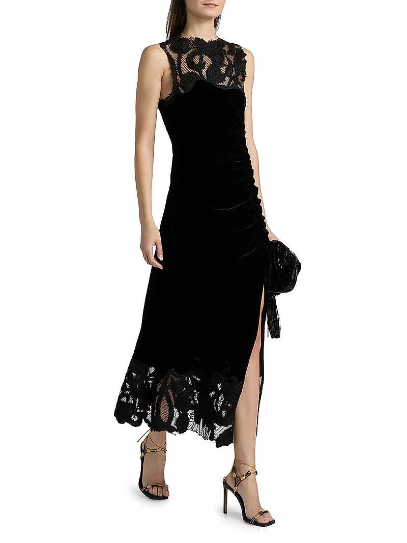 Rosaria Embroidered Midi-Dress