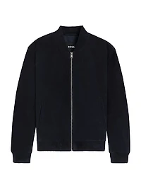 Regular-Fit Biker Jacket Metis Suede