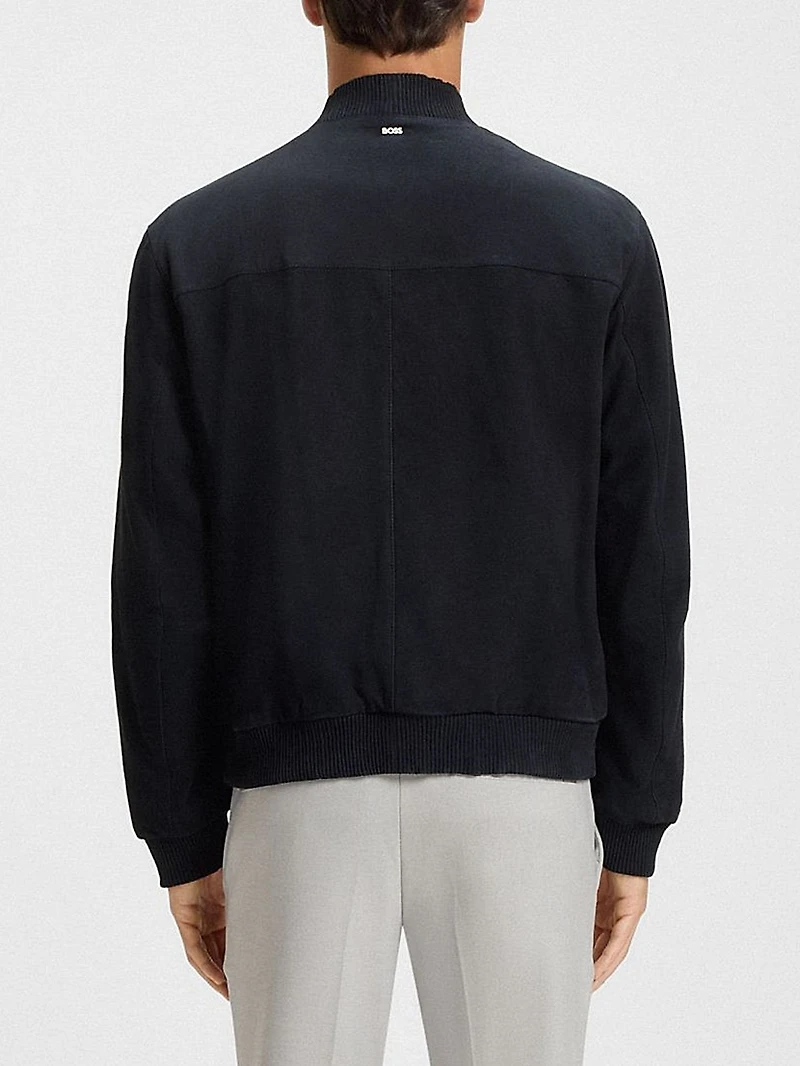 Regular-Fit Biker Jacket Metis Suede