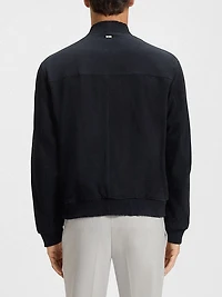 Regular-Fit Biker Jacket Metis Suede