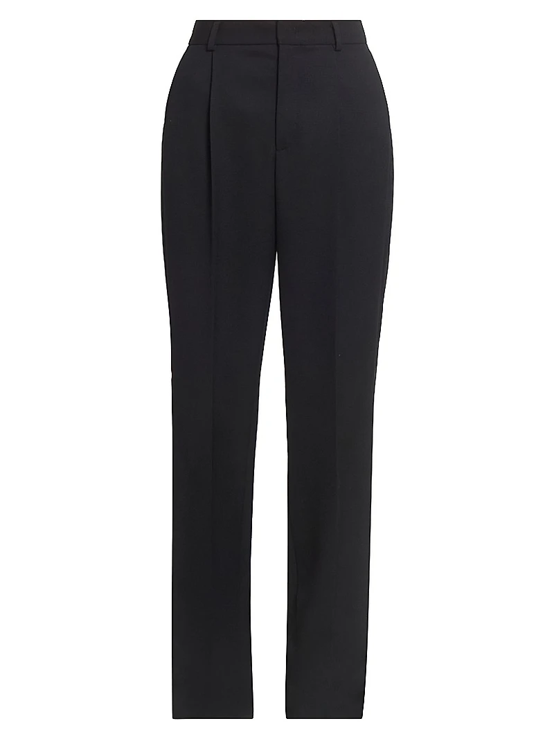 Tailored Straight-Leg Trousers