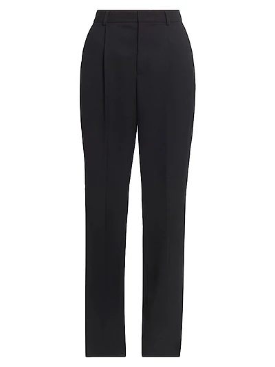 Tailored Straight-Leg Trousers