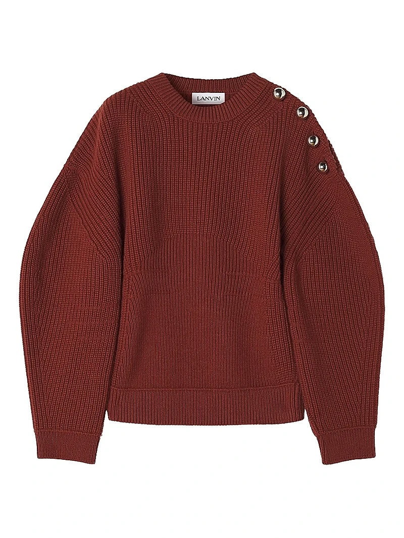 Wool Ribbed Sweater