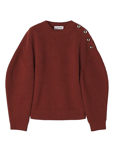 Wool Ribbed Sweater