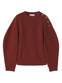 Wool Ribbed Sweater