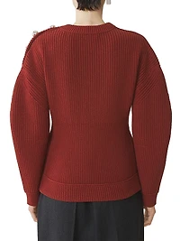 Wool Ribbed Sweater