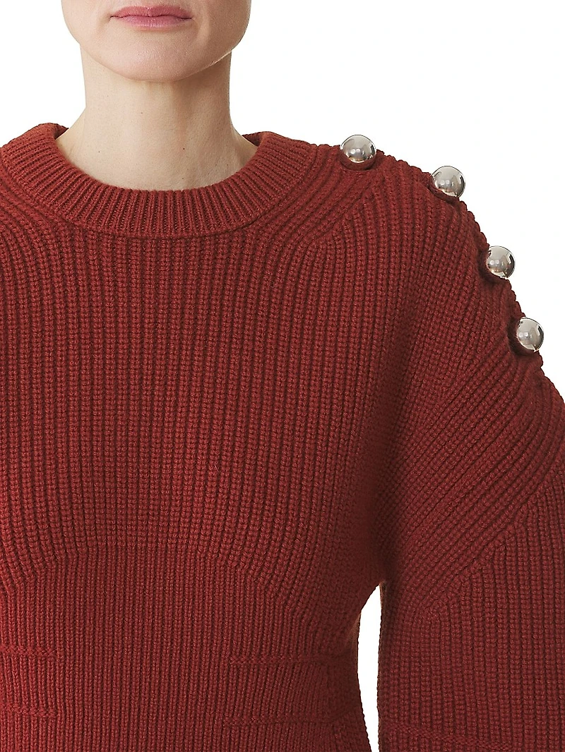 Wool Ribbed Sweater