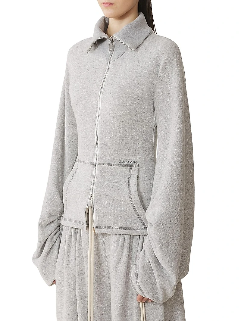 Cotton Jersey Jacket