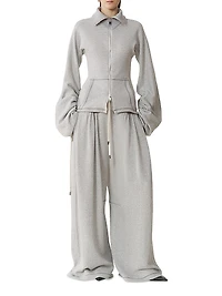 Cotton Jersey Jacket