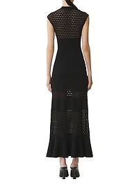 Lace Detail Dress Viscose