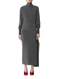 Wool and Cashmere Midi Dress