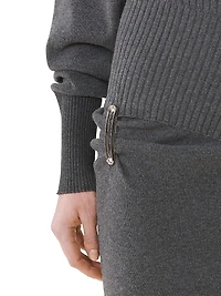 Wool and Cashmere Midi Dress