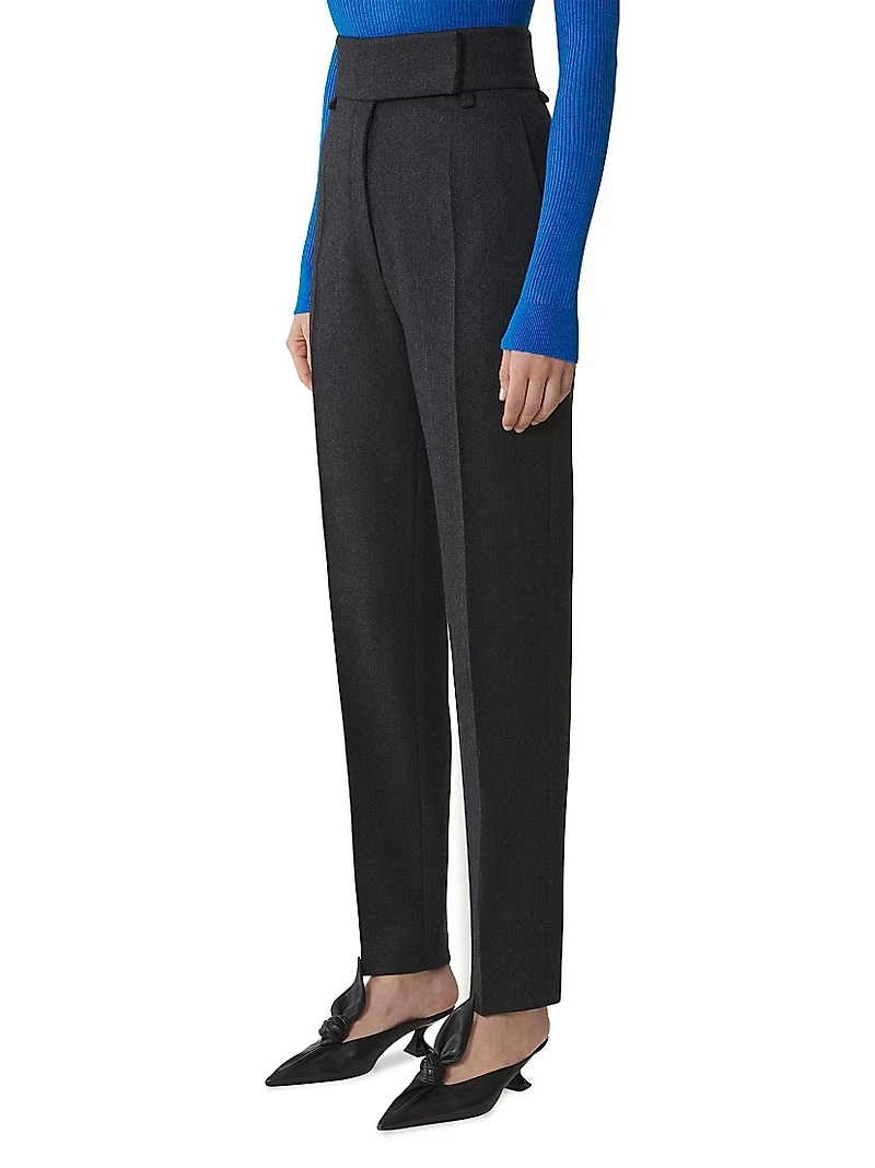 Cigarette Pants Flannel