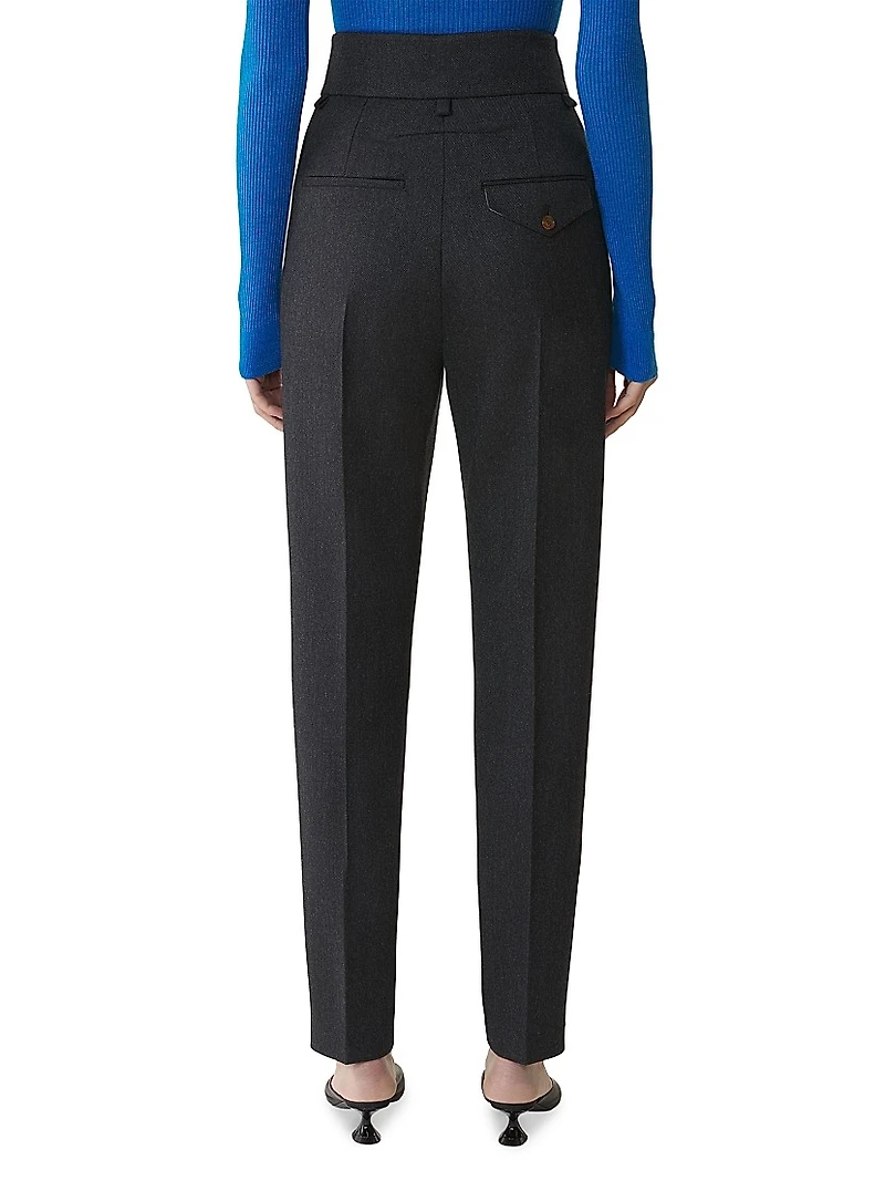 Cigarette Pants Flannel