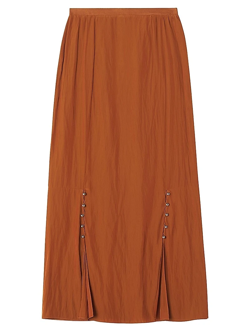Midi Skirt Charmeuse