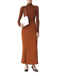 Midi Skirt Charmeuse