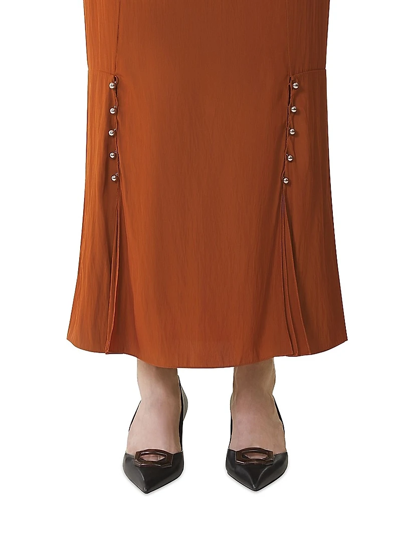 Midi Skirt Charmeuse
