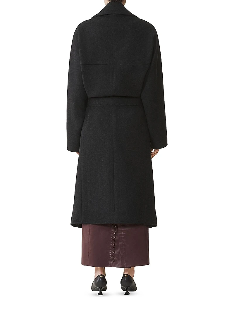 Long Wool Peacoat