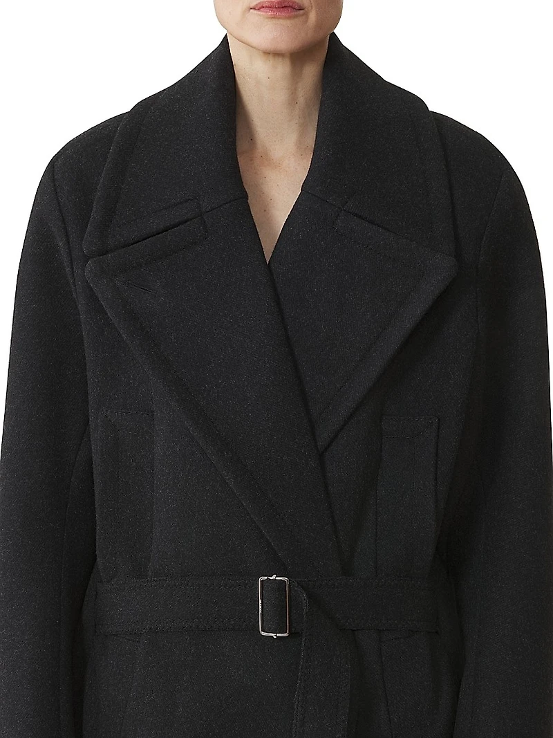 Long Wool Peacoat
