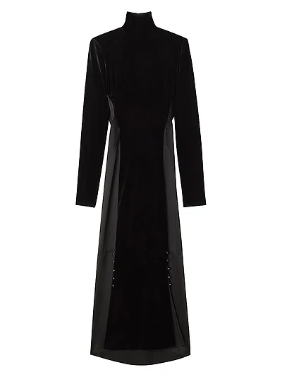 Velvet Midi Dress