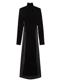 Velvet Midi Dress