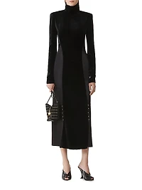 Velvet Midi Dress