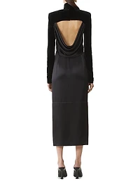 Velvet Midi Dress