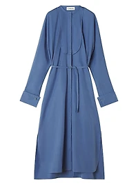 Shirt Dress Poplin Cotton