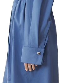 Shirt Dress Poplin Cotton