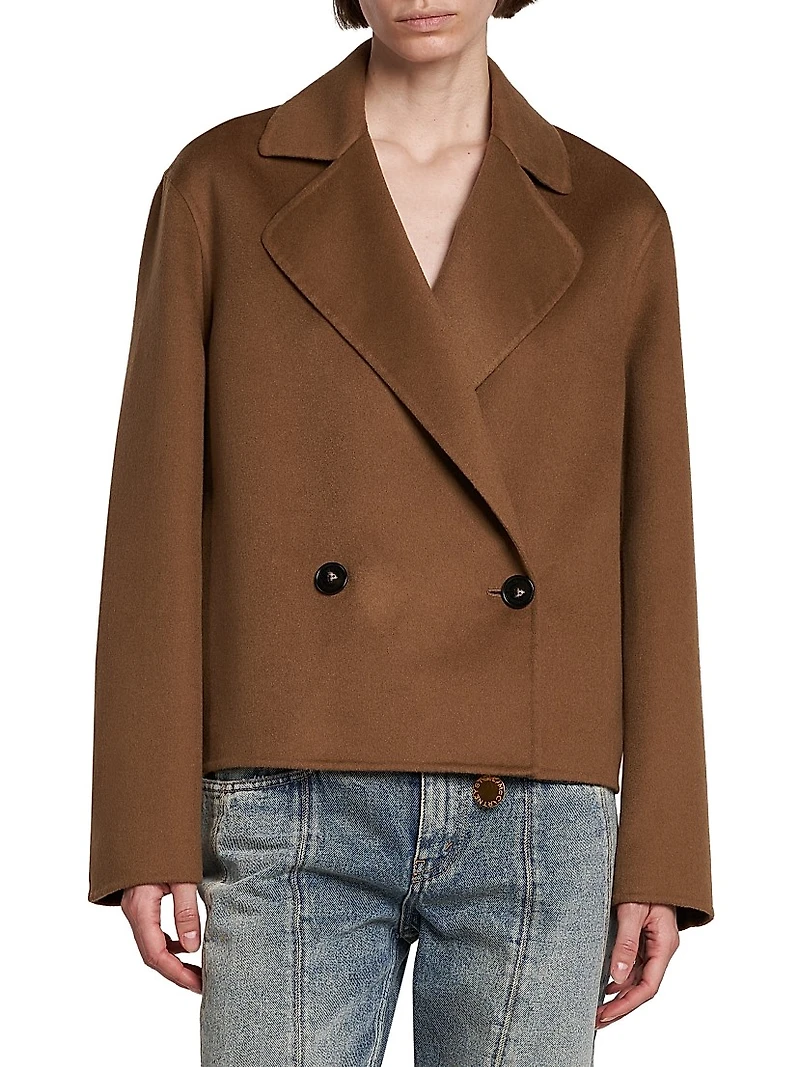 Short Wool Peacoat