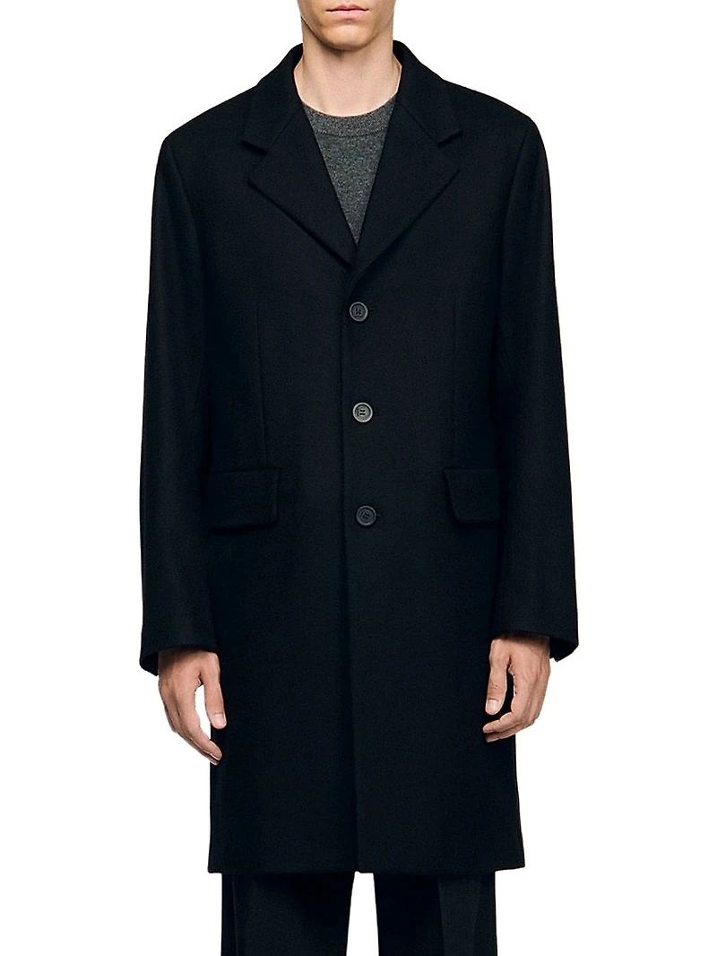 Wool and Cashmere Coat