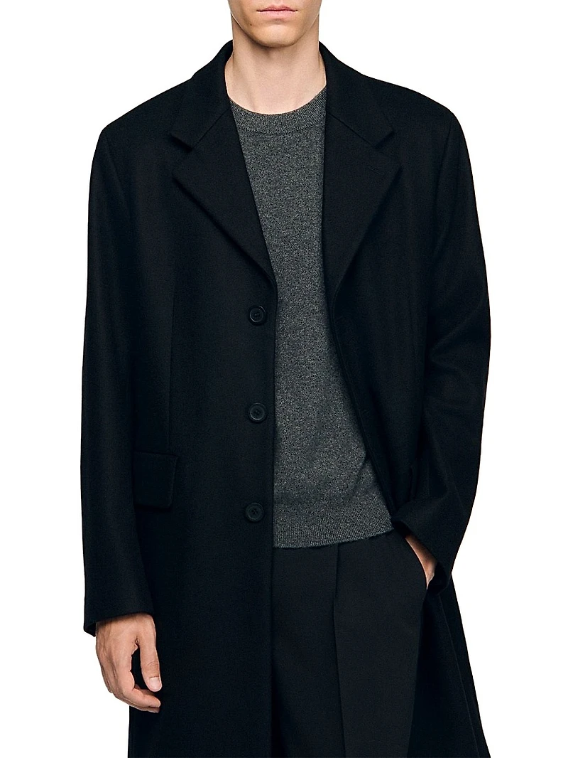 Wool and Cashmere Coat