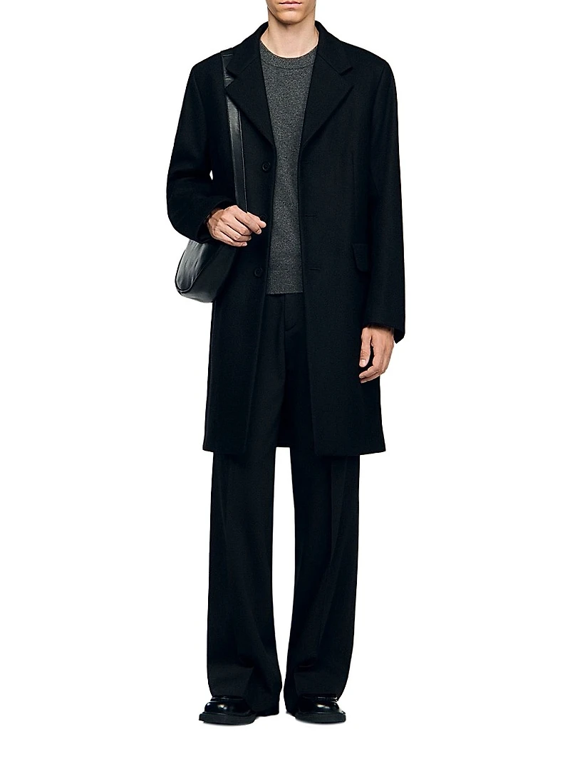 Wool and Cashmere Coat
