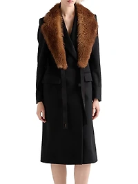 Double Breasted Cashmere Coat