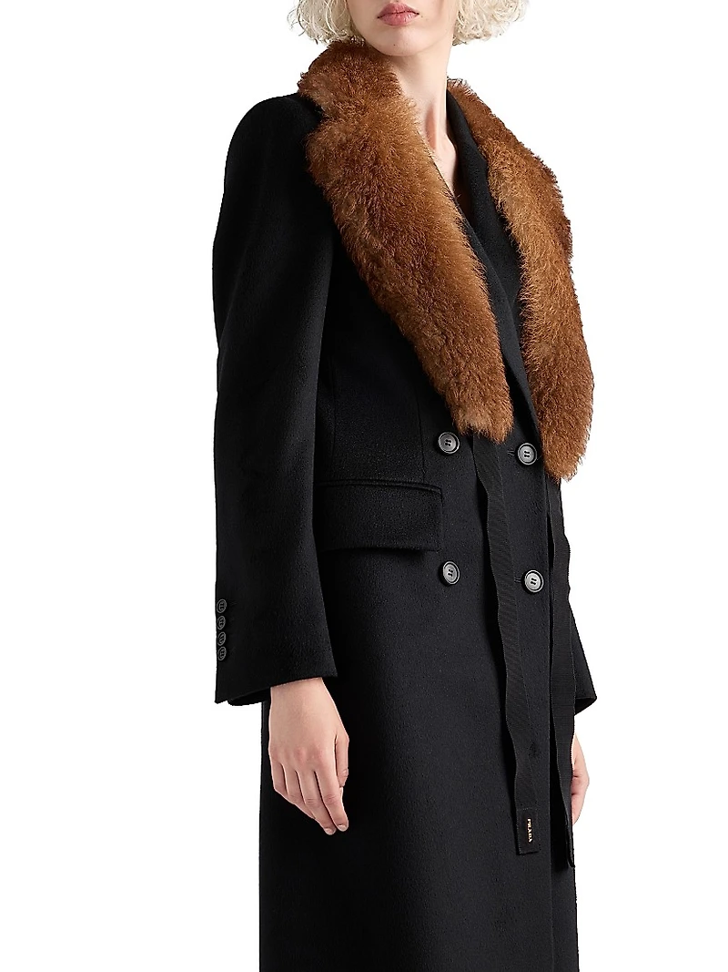Double Breasted Cashmere Coat